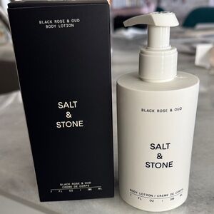 Salt & Stone Black Rose & Oud Body Lotion 7 oz NWT